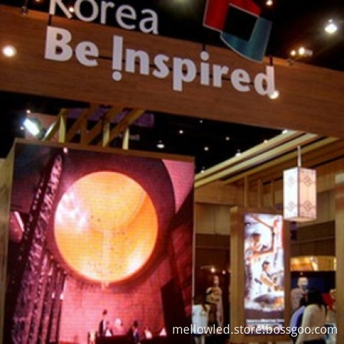 Indoor led display stands for exhibitions